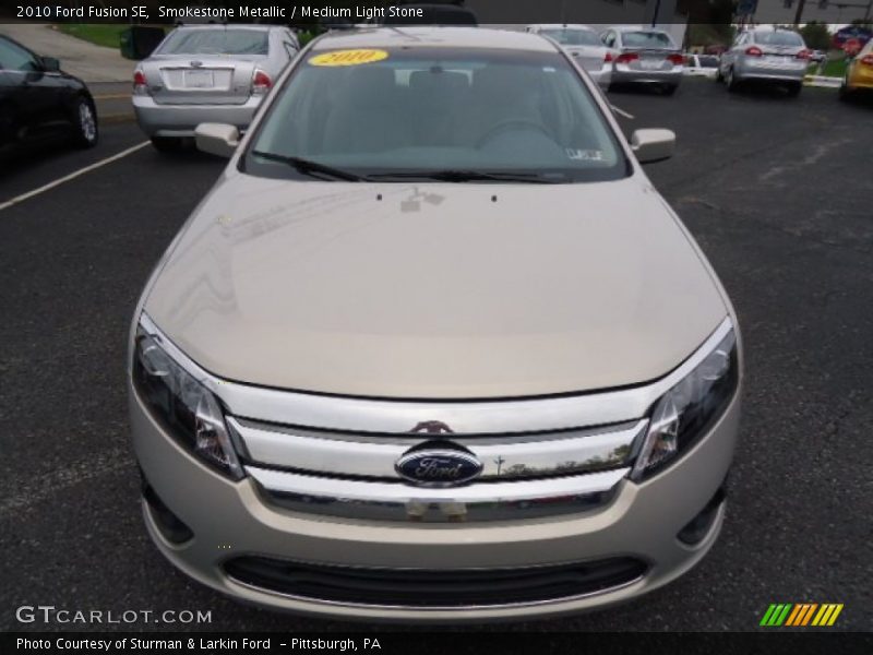 Smokestone Metallic / Medium Light Stone 2010 Ford Fusion SE