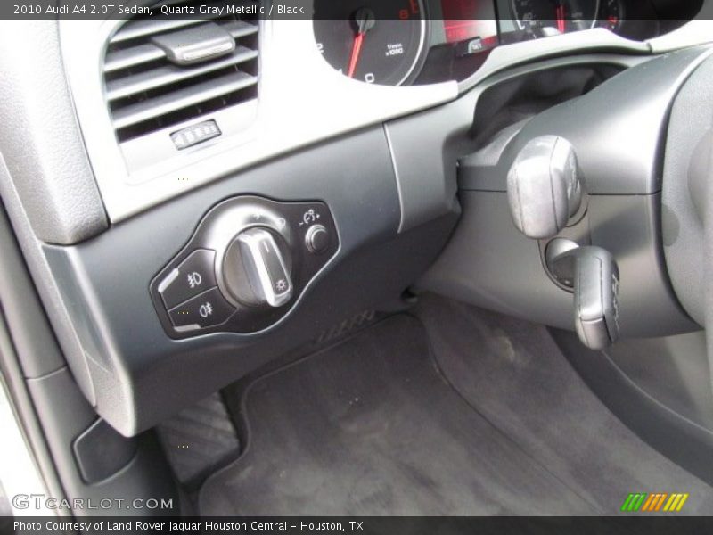 Quartz Gray Metallic / Black 2010 Audi A4 2.0T Sedan