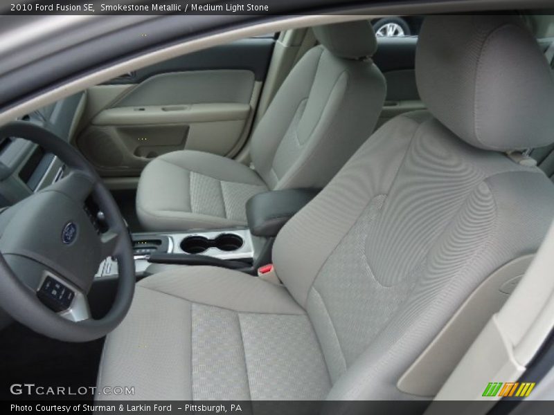 Smokestone Metallic / Medium Light Stone 2010 Ford Fusion SE