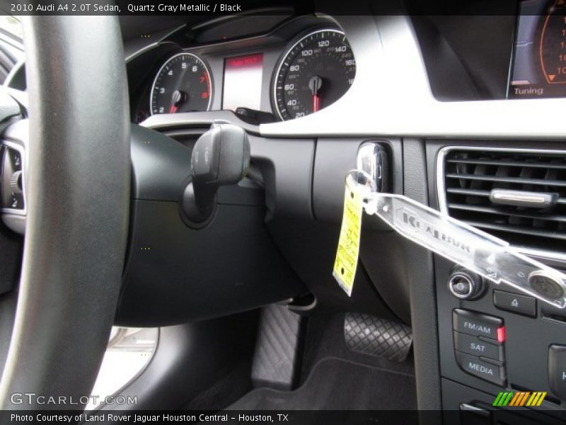 Quartz Gray Metallic / Black 2010 Audi A4 2.0T Sedan