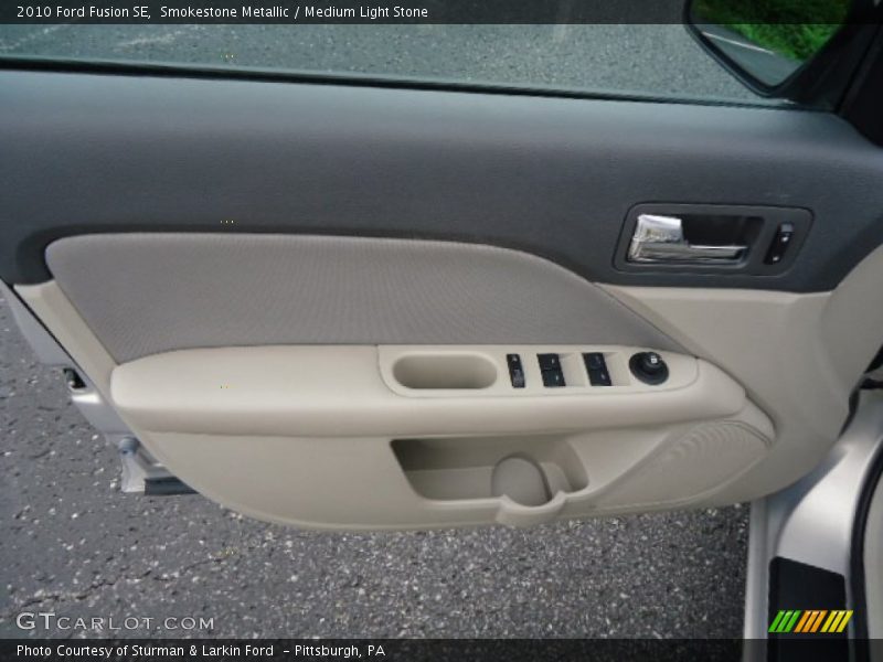 Smokestone Metallic / Medium Light Stone 2010 Ford Fusion SE
