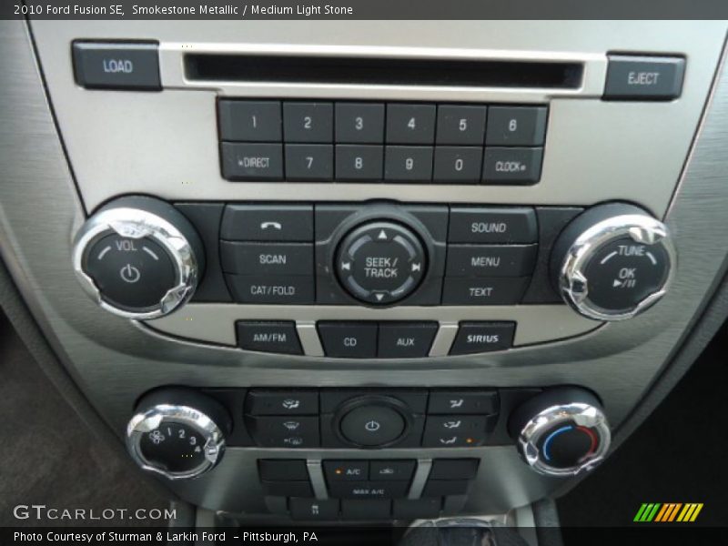 Smokestone Metallic / Medium Light Stone 2010 Ford Fusion SE