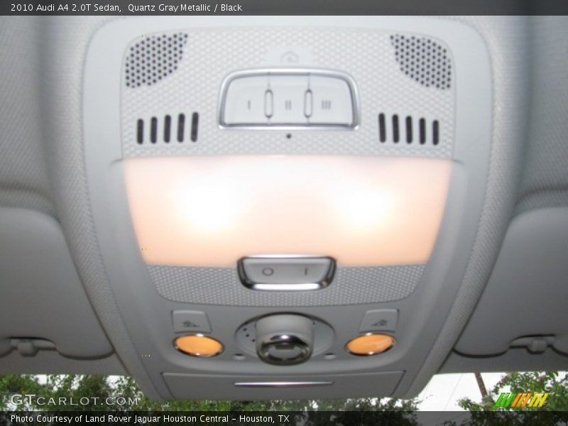 Quartz Gray Metallic / Black 2010 Audi A4 2.0T Sedan