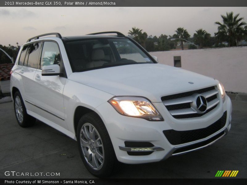 Polar White / Almond/Mocha 2013 Mercedes-Benz GLK 350