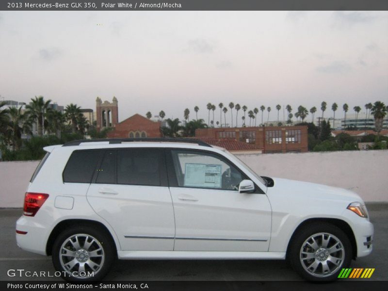 Polar White / Almond/Mocha 2013 Mercedes-Benz GLK 350