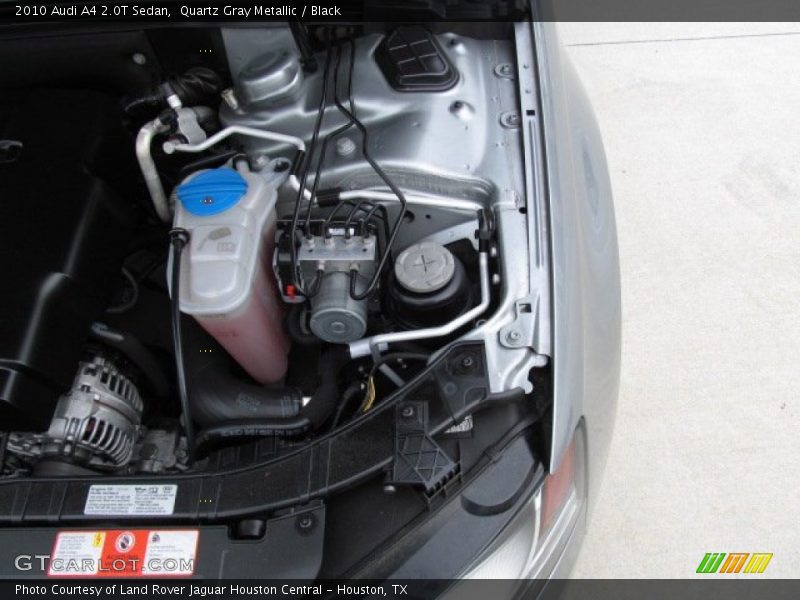 Quartz Gray Metallic / Black 2010 Audi A4 2.0T Sedan