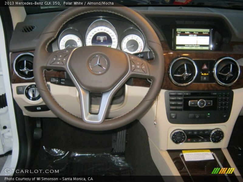 Polar White / Almond/Mocha 2013 Mercedes-Benz GLK 350
