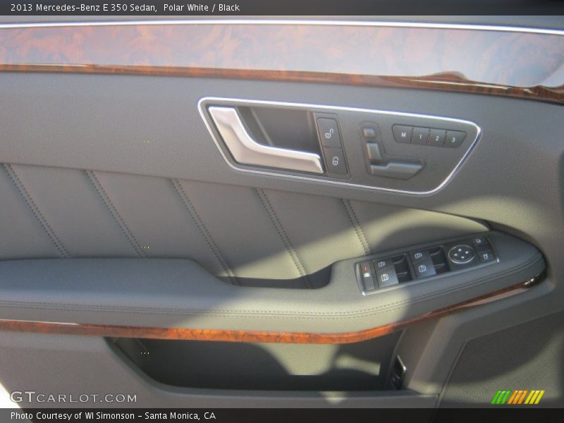 Polar White / Black 2013 Mercedes-Benz E 350 Sedan