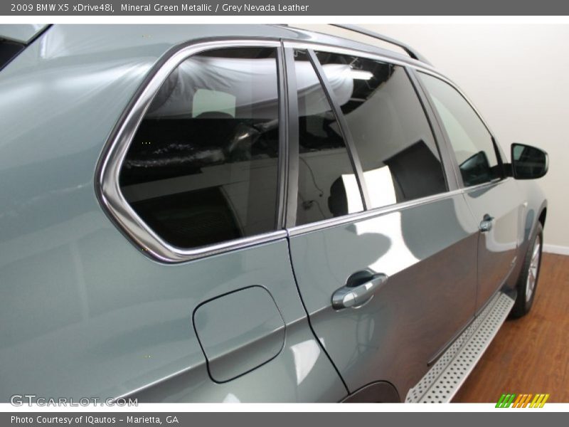 Mineral Green Metallic / Grey Nevada Leather 2009 BMW X5 xDrive48i