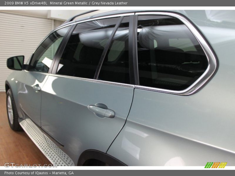 Mineral Green Metallic / Grey Nevada Leather 2009 BMW X5 xDrive48i