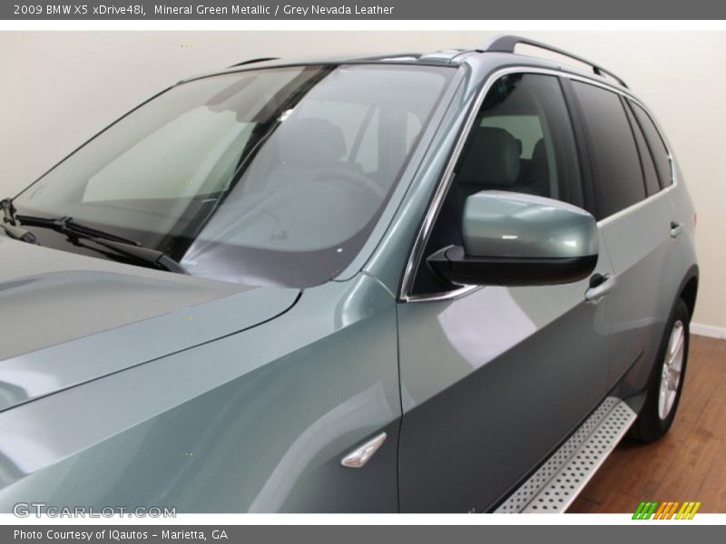 Mineral Green Metallic / Grey Nevada Leather 2009 BMW X5 xDrive48i