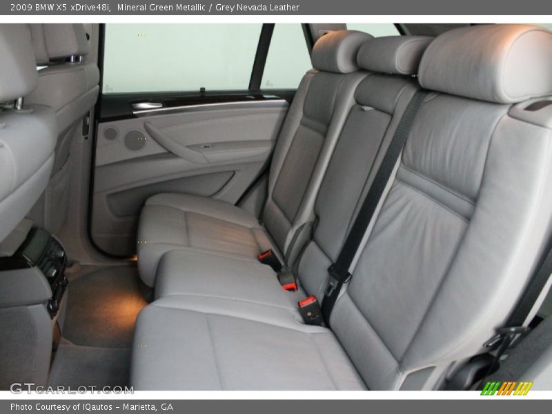 Mineral Green Metallic / Grey Nevada Leather 2009 BMW X5 xDrive48i
