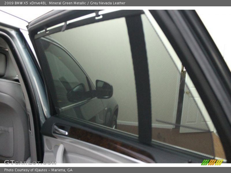 Mineral Green Metallic / Grey Nevada Leather 2009 BMW X5 xDrive48i