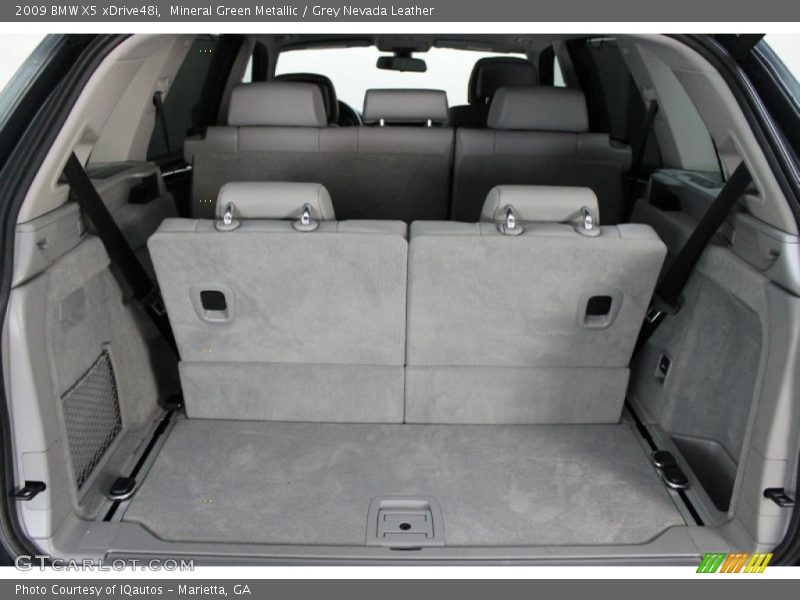 Mineral Green Metallic / Grey Nevada Leather 2009 BMW X5 xDrive48i