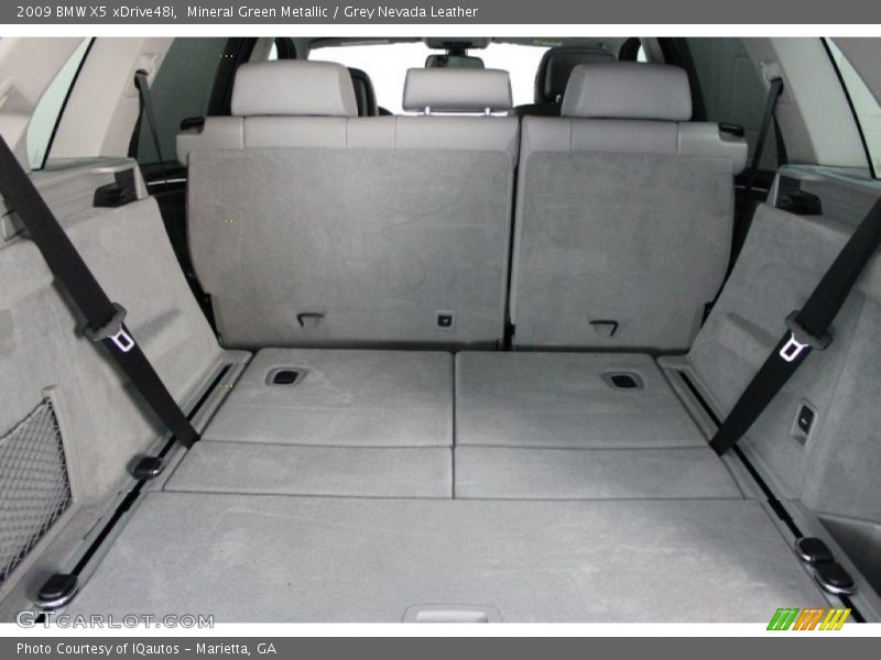 Mineral Green Metallic / Grey Nevada Leather 2009 BMW X5 xDrive48i