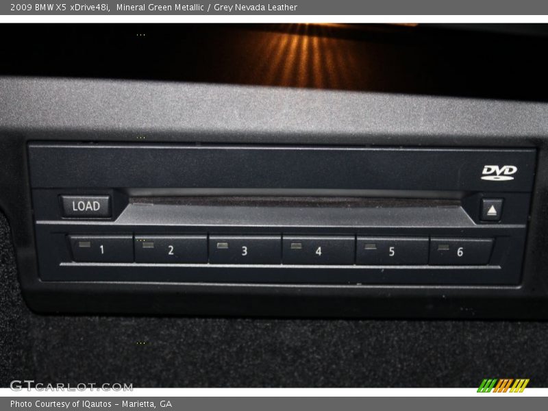 Mineral Green Metallic / Grey Nevada Leather 2009 BMW X5 xDrive48i