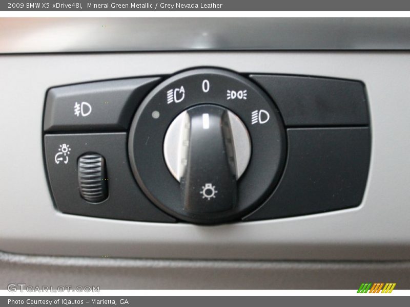 Mineral Green Metallic / Grey Nevada Leather 2009 BMW X5 xDrive48i