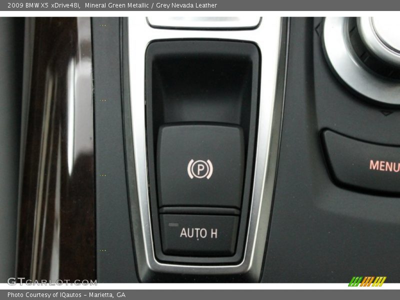 Mineral Green Metallic / Grey Nevada Leather 2009 BMW X5 xDrive48i