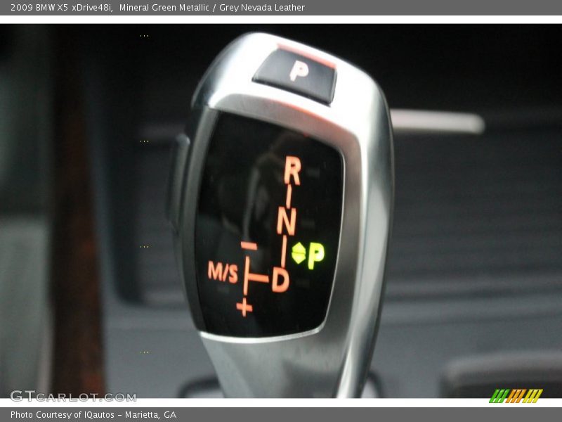 Mineral Green Metallic / Grey Nevada Leather 2009 BMW X5 xDrive48i