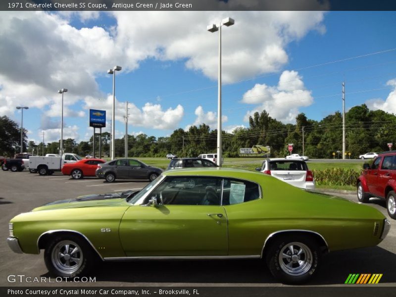  1971 Chevelle SS Coupe Antique Green