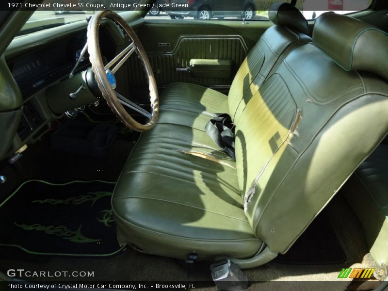 Front Seat of 1971 Chevelle SS Coupe