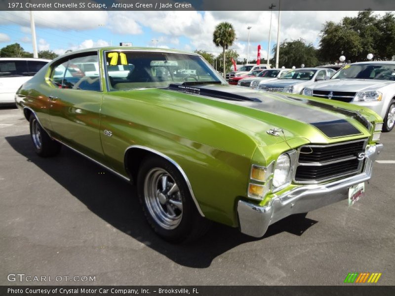 Front 3/4 View of 1971 Chevelle SS Coupe
