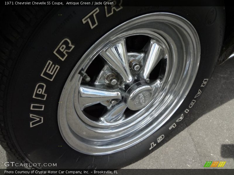 Custom Wheels of 1971 Chevelle SS Coupe
