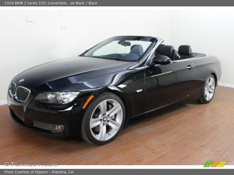 Front 3/4 View of 2009 3 Series 335i Convertible
