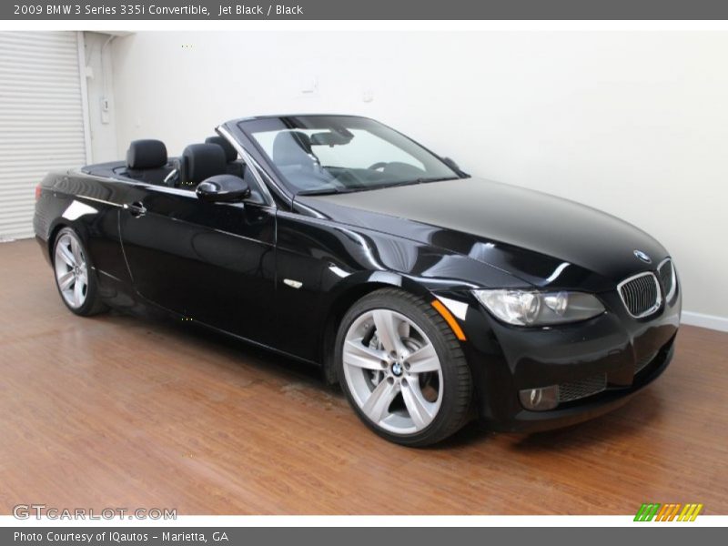 Jet Black / Black 2009 BMW 3 Series 335i Convertible