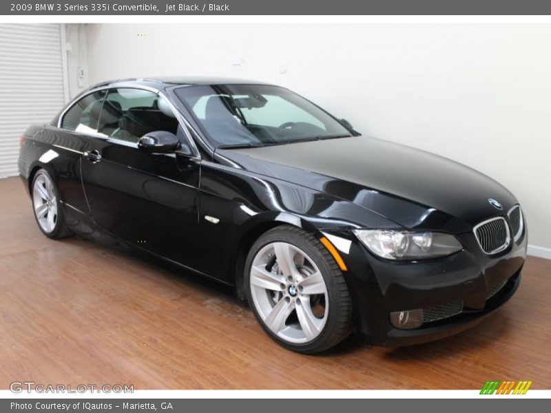 Jet Black / Black 2009 BMW 3 Series 335i Convertible