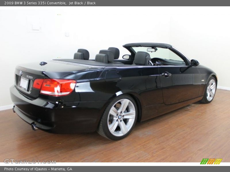 Jet Black / Black 2009 BMW 3 Series 335i Convertible