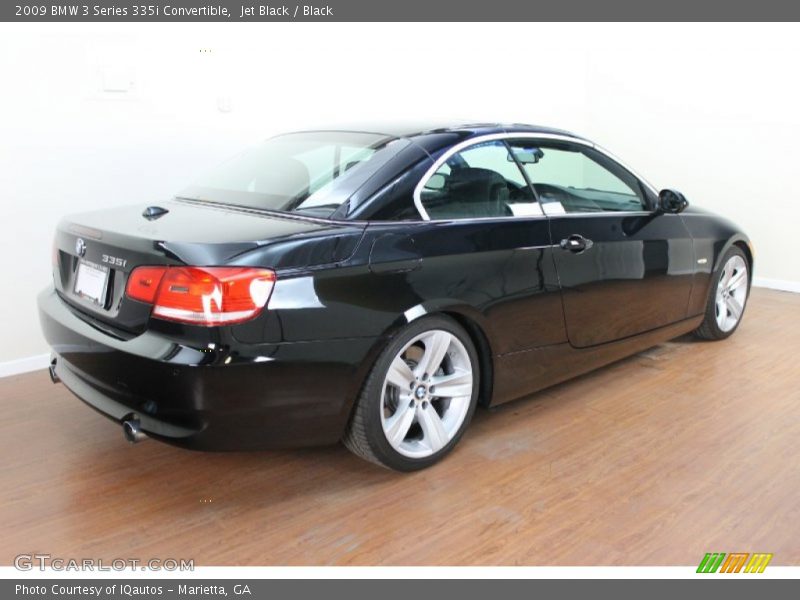 Jet Black / Black 2009 BMW 3 Series 335i Convertible