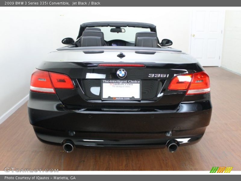 Jet Black / Black 2009 BMW 3 Series 335i Convertible