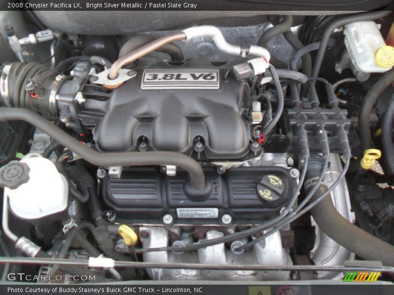 Bright Silver Metallic / Pastel Slate Gray 2008 Chrysler Pacifica LX