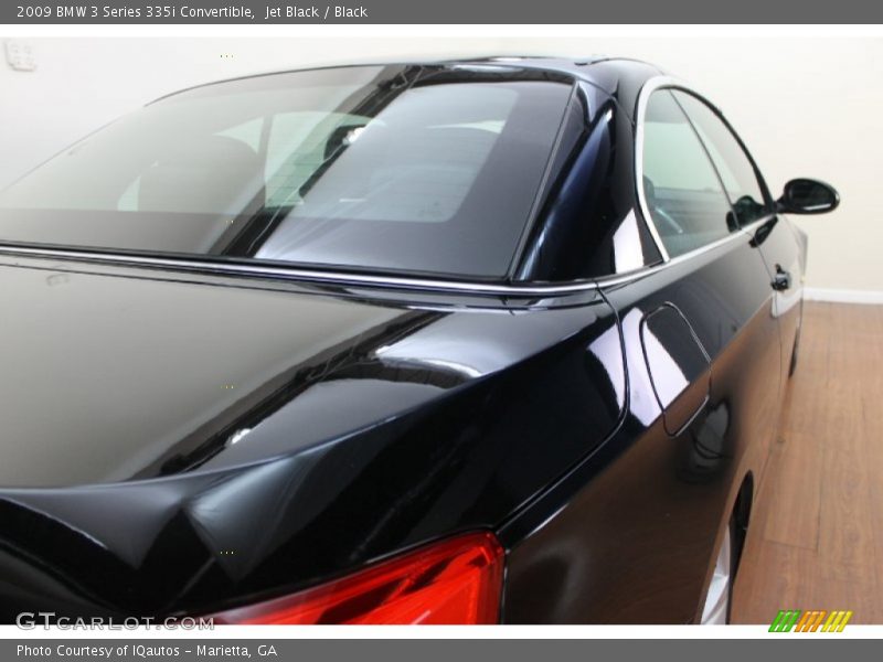 Jet Black / Black 2009 BMW 3 Series 335i Convertible