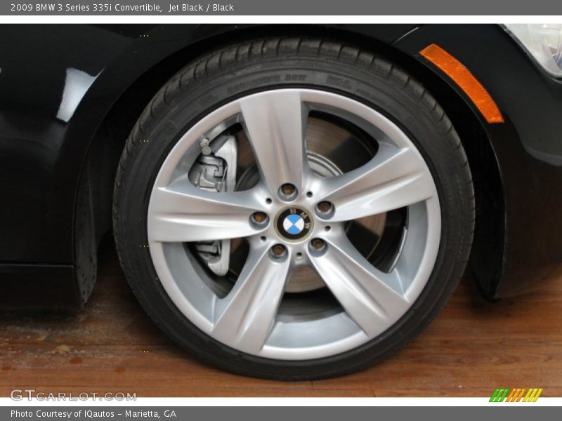 Jet Black / Black 2009 BMW 3 Series 335i Convertible