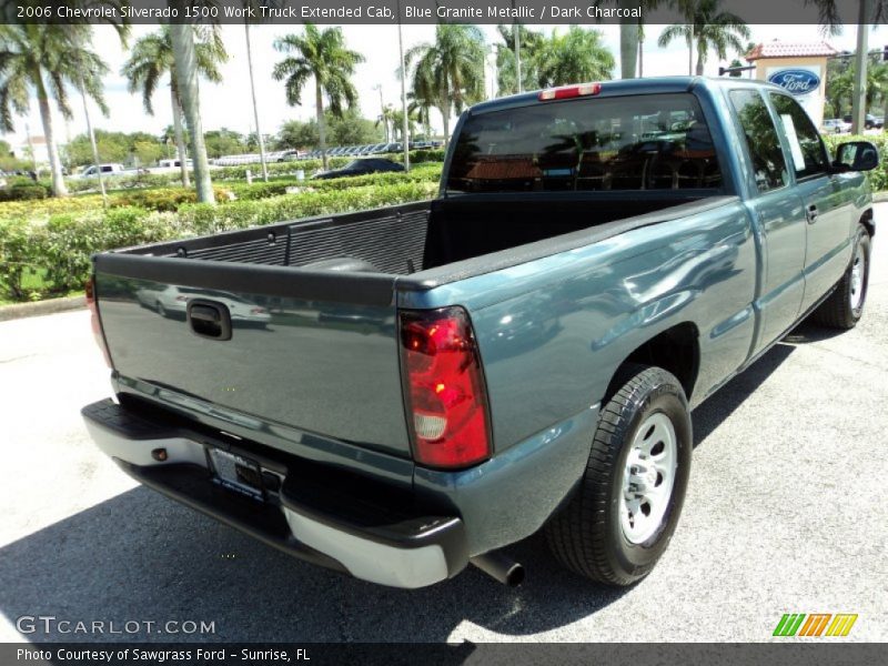 Blue Granite Metallic / Dark Charcoal 2006 Chevrolet Silverado 1500 Work Truck Extended Cab