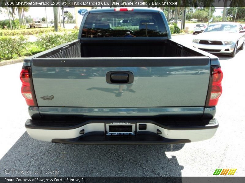 Blue Granite Metallic / Dark Charcoal 2006 Chevrolet Silverado 1500 Work Truck Extended Cab