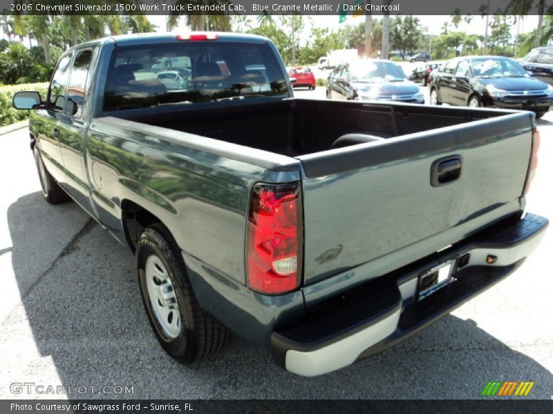 Blue Granite Metallic / Dark Charcoal 2006 Chevrolet Silverado 1500 Work Truck Extended Cab