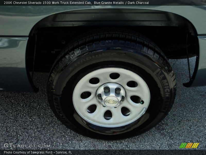 Blue Granite Metallic / Dark Charcoal 2006 Chevrolet Silverado 1500 Work Truck Extended Cab