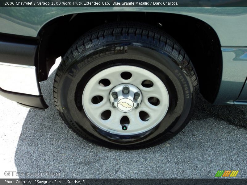 Blue Granite Metallic / Dark Charcoal 2006 Chevrolet Silverado 1500 Work Truck Extended Cab