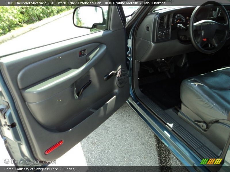 Blue Granite Metallic / Dark Charcoal 2006 Chevrolet Silverado 1500 Work Truck Extended Cab