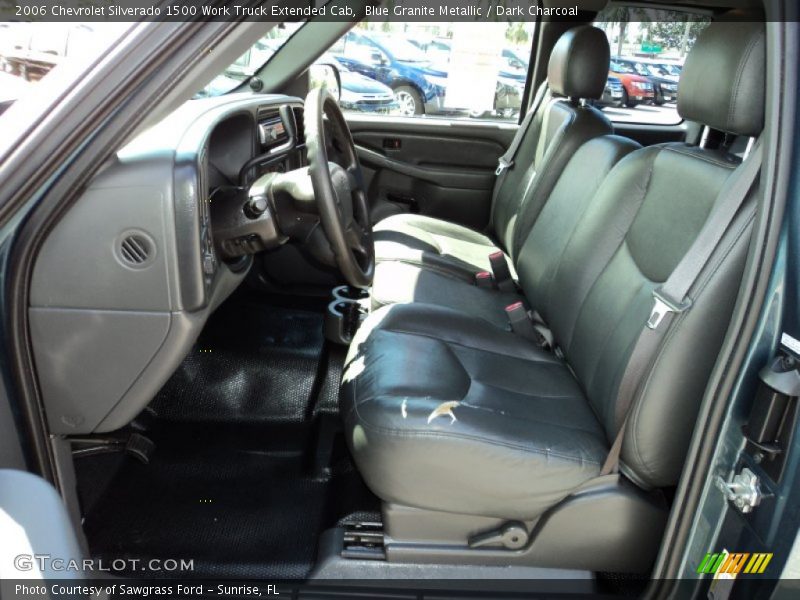 Blue Granite Metallic / Dark Charcoal 2006 Chevrolet Silverado 1500 Work Truck Extended Cab