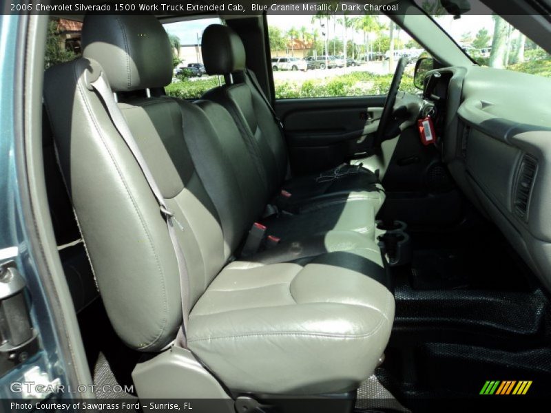Blue Granite Metallic / Dark Charcoal 2006 Chevrolet Silverado 1500 Work Truck Extended Cab