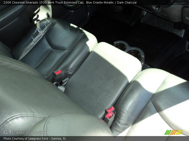 Blue Granite Metallic / Dark Charcoal 2006 Chevrolet Silverado 1500 Work Truck Extended Cab
