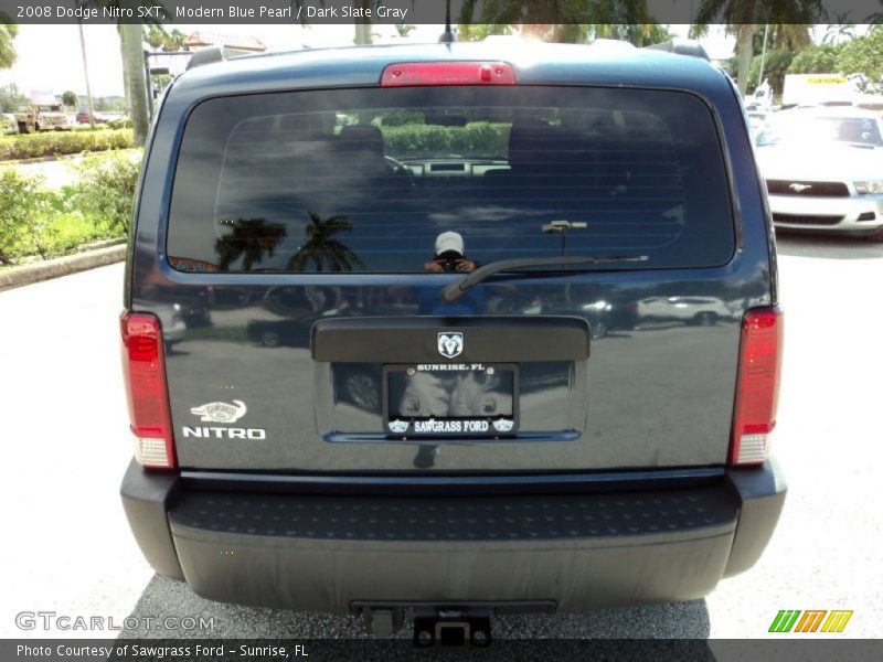 Modern Blue Pearl / Dark Slate Gray 2008 Dodge Nitro SXT