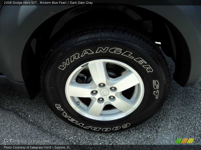 Modern Blue Pearl / Dark Slate Gray 2008 Dodge Nitro SXT