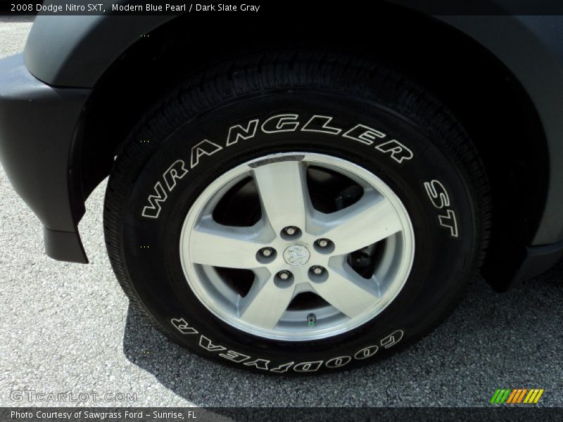 Modern Blue Pearl / Dark Slate Gray 2008 Dodge Nitro SXT