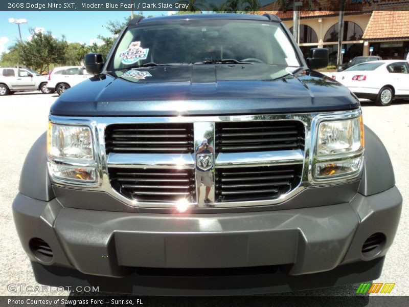 Modern Blue Pearl / Dark Slate Gray 2008 Dodge Nitro SXT