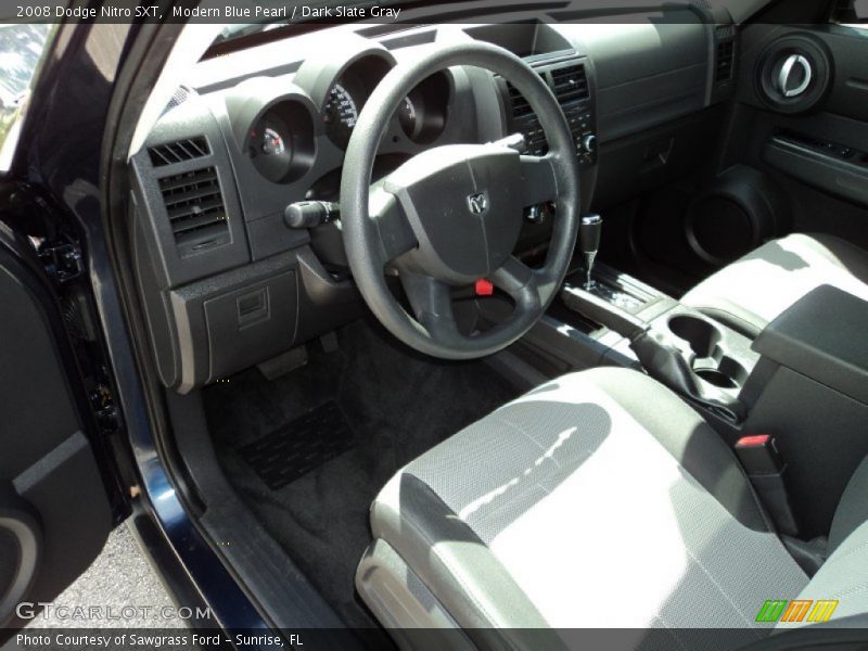 Modern Blue Pearl / Dark Slate Gray 2008 Dodge Nitro SXT